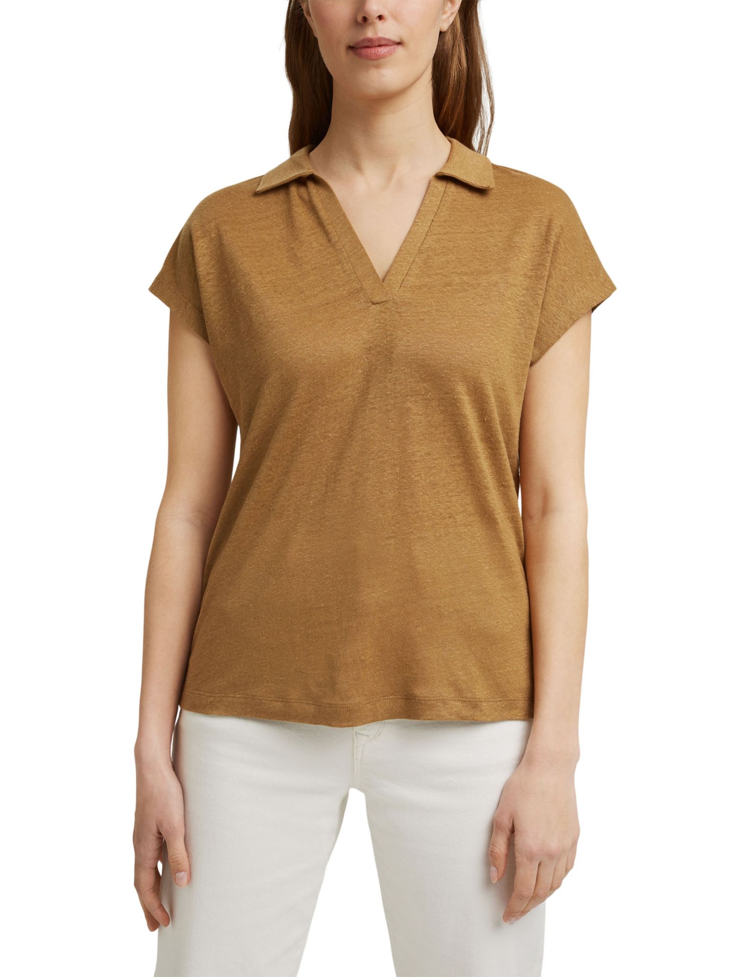 Esprit Collection T-Shirt in Camel 
